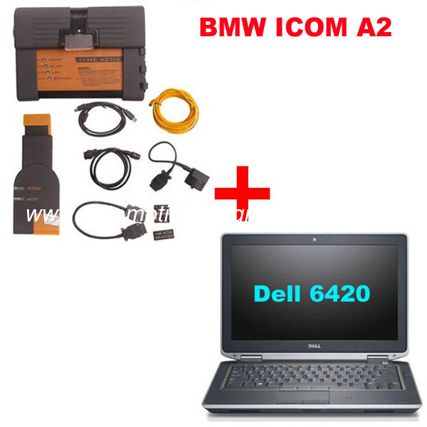 2020.8V BMW ICOM A2 BMW Diagnostic Tool With Dell E6420 Laptop I5 CPU 4G RAM Ready To Work
